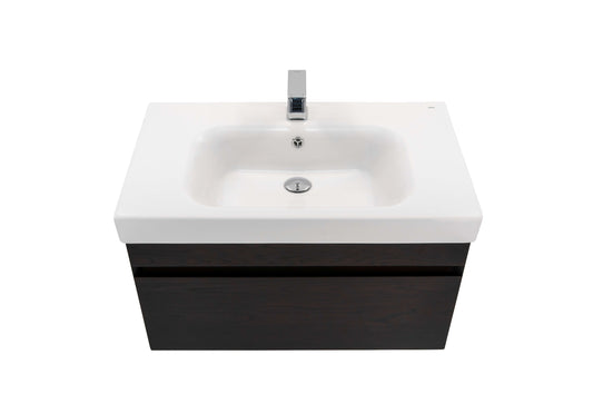 600 Vanity in Dark Oak with Basin
