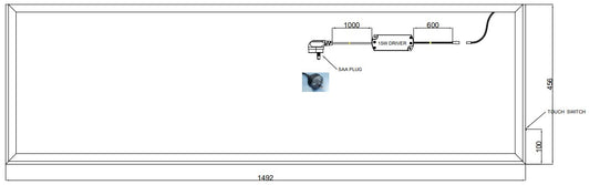 Luma-Lite Vanity LED Light for 1500 Vanities