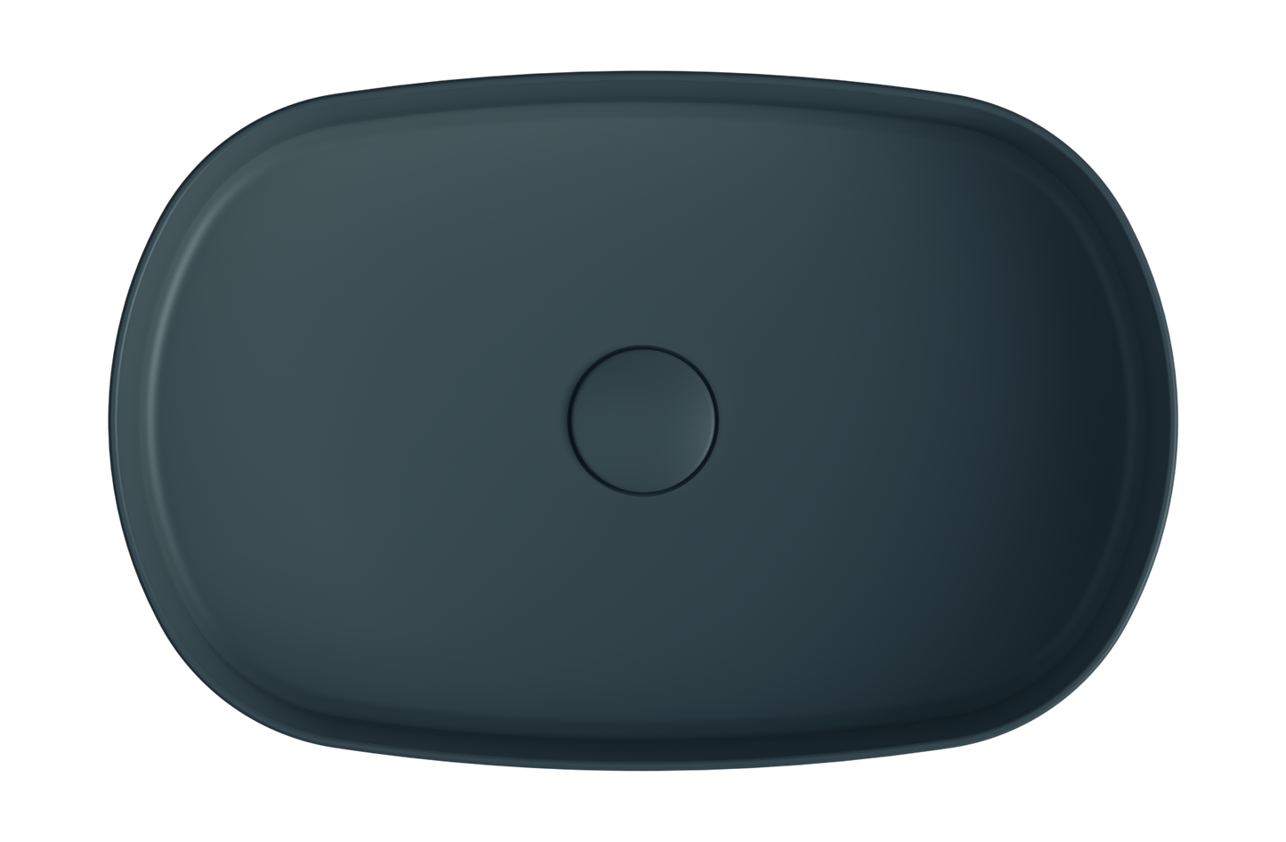 Toni Oval Vessel Basin in Emerald Green