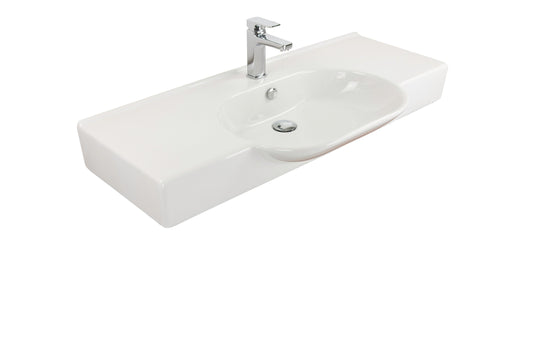 Access Cabinet (2 Drawers) in Gloss White with Myra 1050 Basin