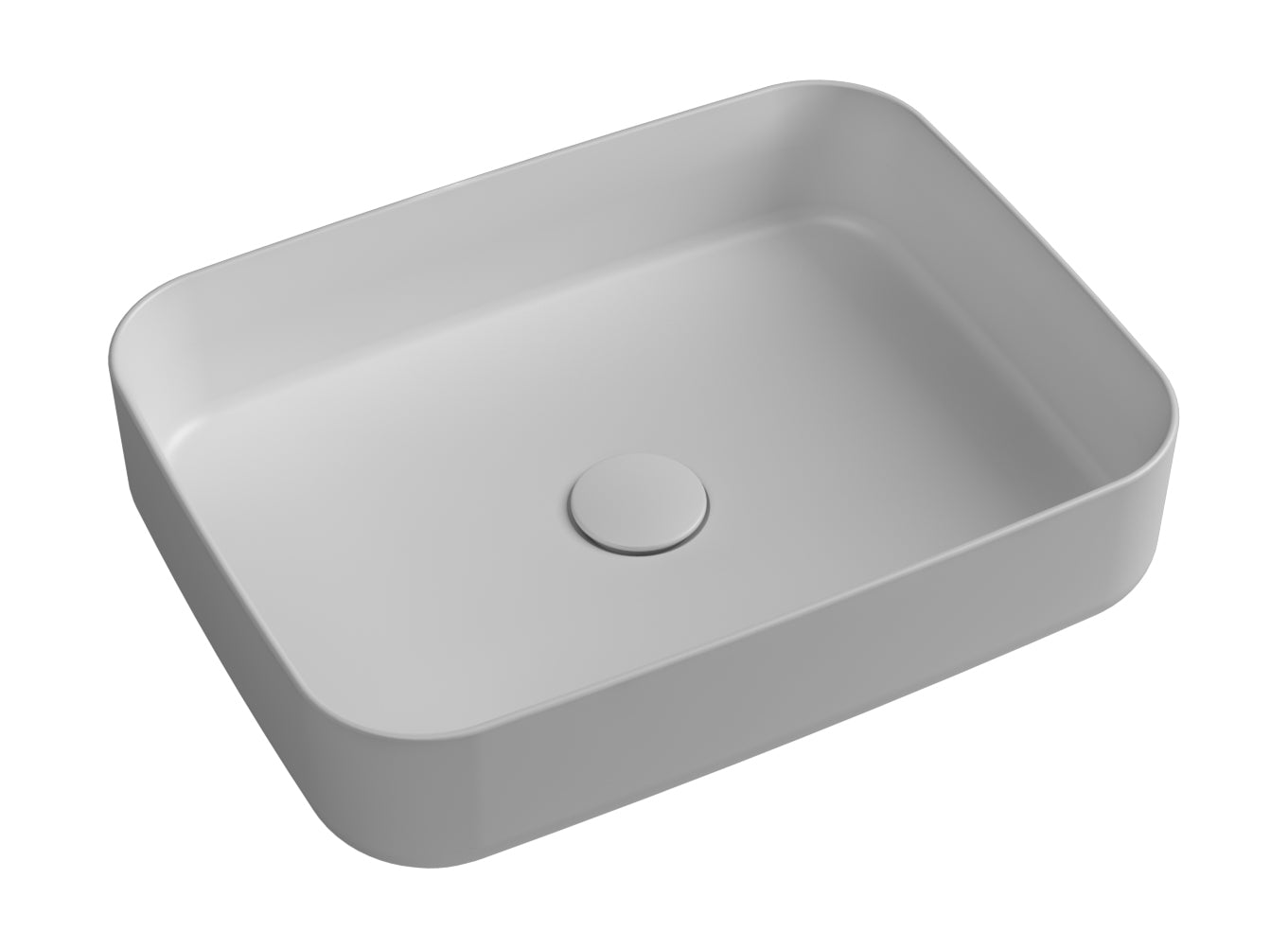 Toni Rectangular Vessel Basin - Gloss White