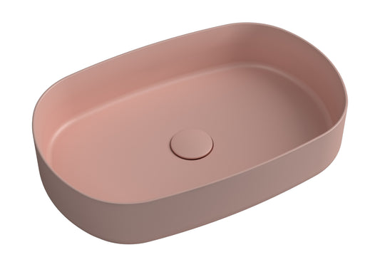 Toni Oval Vessel Basin - Salmon