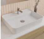 Rectangle Vessel Basin (1 Tap Hole) - Gloss White