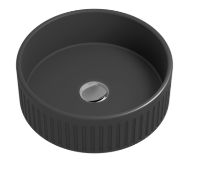 Round Vessel Basin - Matte Black