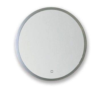 1200 Round Broadway Mirror with LED Lighting & Demister (Touch Button)