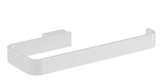 Square Towel Holder - Matte White