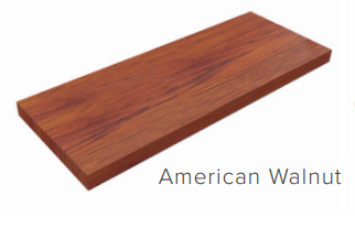 Milazzo Modular 1200 American Walnut Slab Top