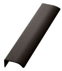 Long Curved Handle 200mm Matte Black