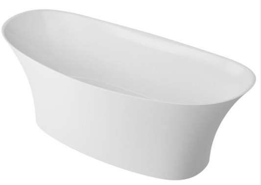 1700 Oval Freestanding Bath - Gloss White